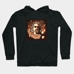 An illustration of the Big Lebowski Hoodie